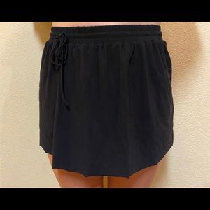 Lululemon shorts with a wrap around front